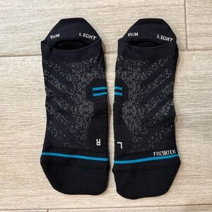 Stance Light Performance Tab Black Socks Size L Large ( 9 - 13 ) New